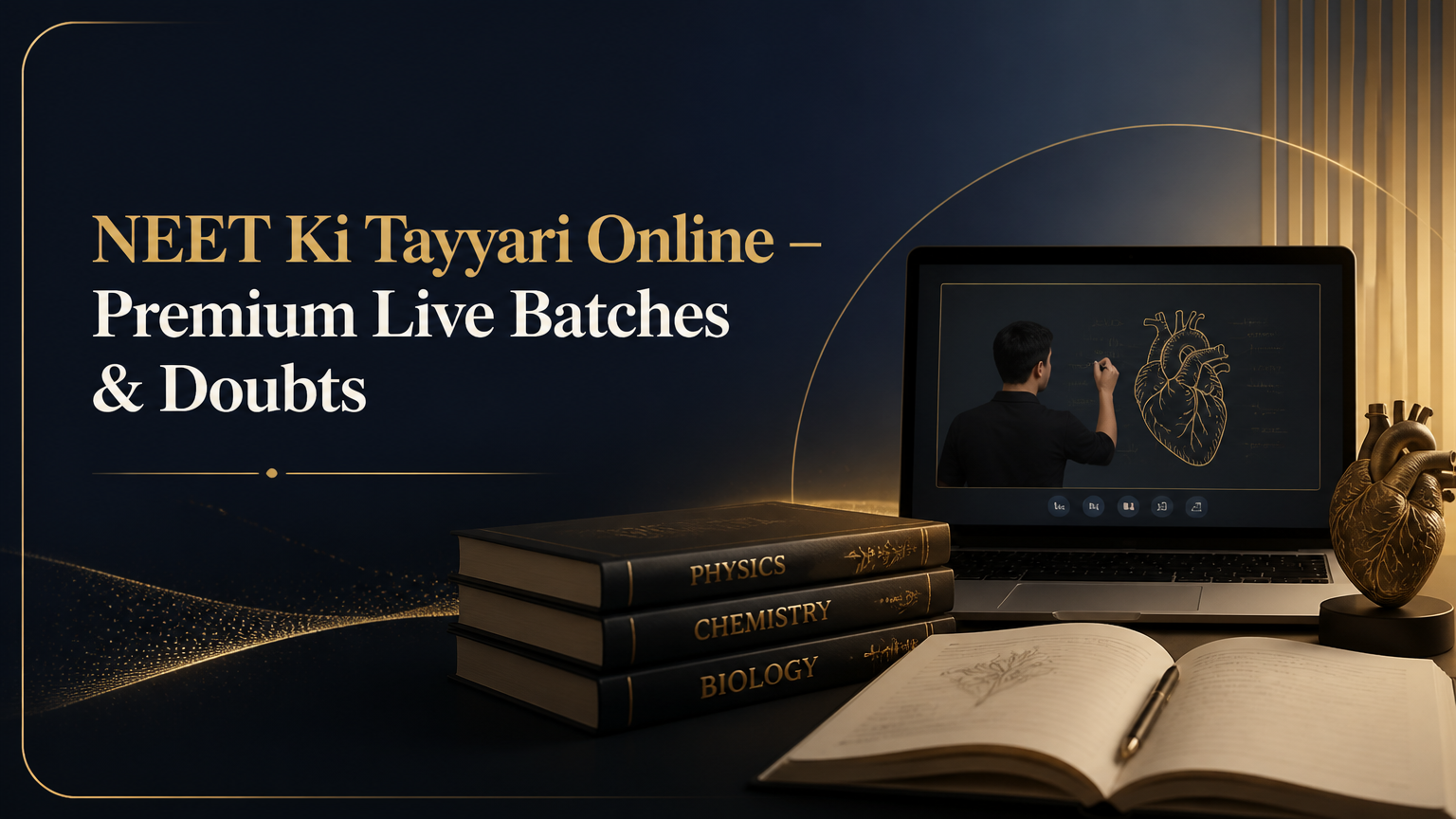 NEET Ki Tayyari Online – Premium Live Batches & Doubts